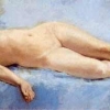 Studio di nudo femminile, 1888