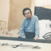 Antoni Tàpies nel suo studio di Barcellona/ Antoni Tàpies in his Barcelona’s studio 2002