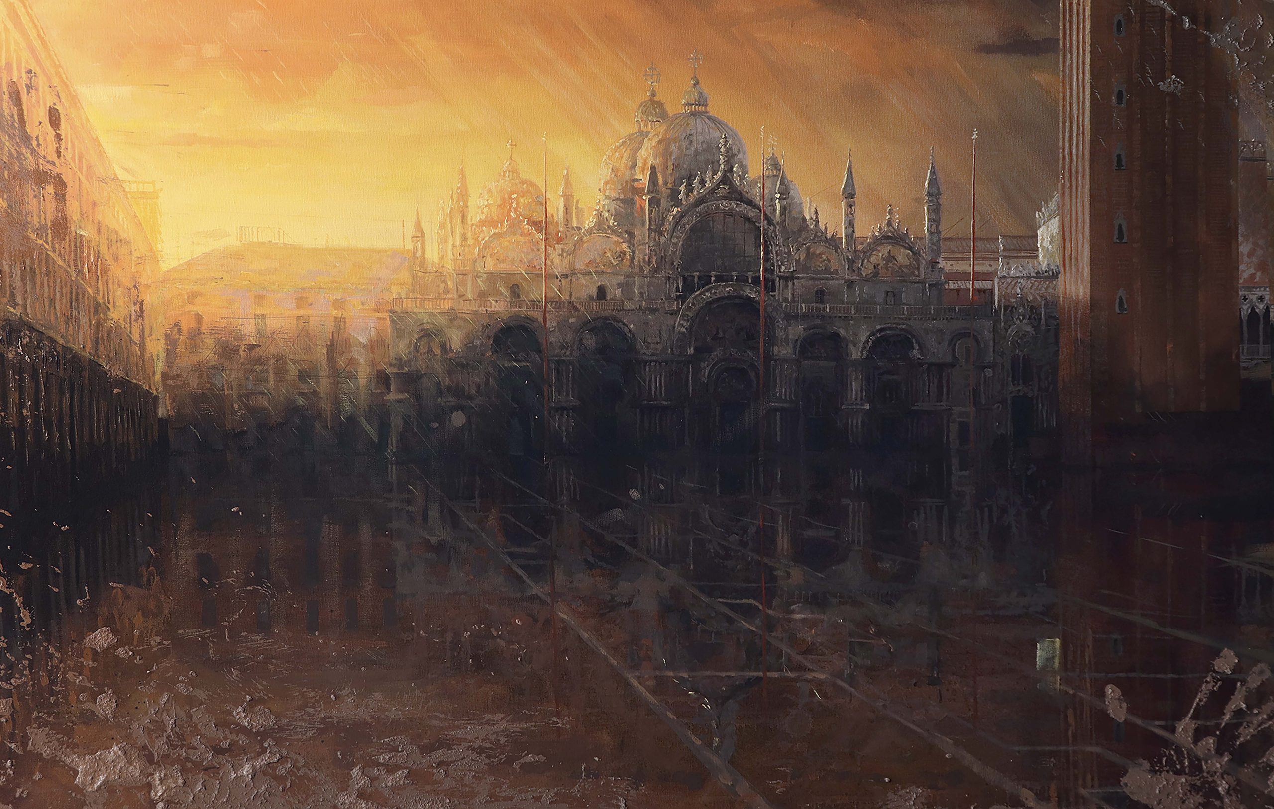 Opera Sueños de Venezia, di Alberto Rodríguez Serrano, mostra Ars Gratia Artis Venezia