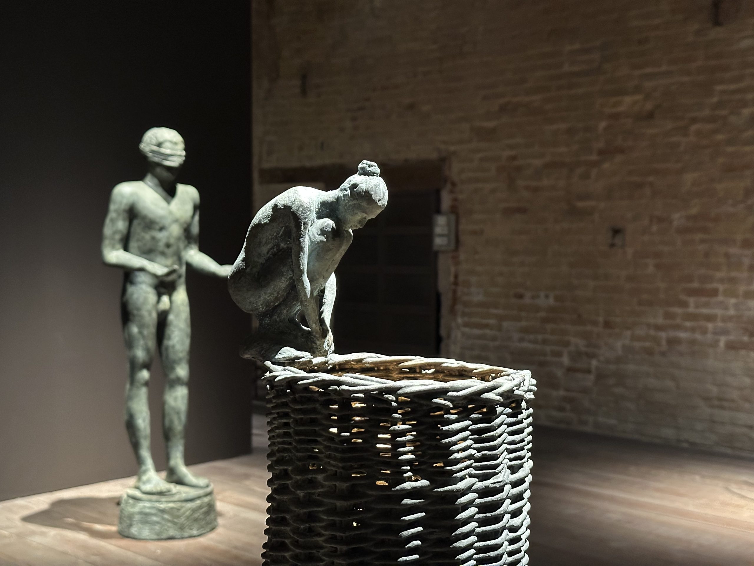 Installation view della mostra Sergio Monari. Sincronie