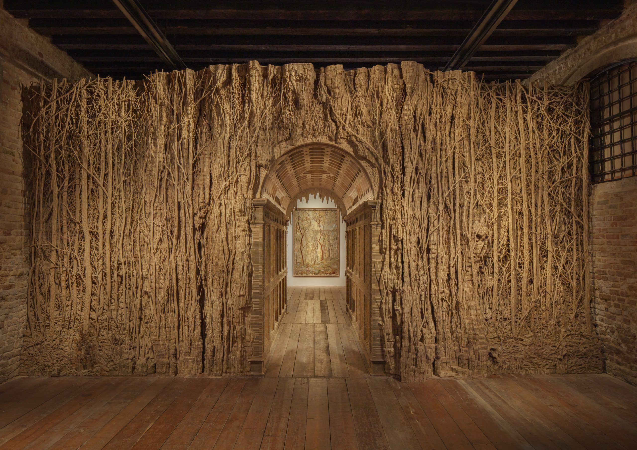 Eva Jospin. Selva: installation view, Museo Fortuny
